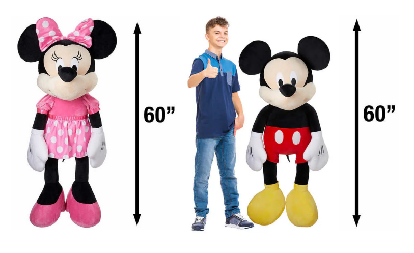 60-inches Jumbo Plush Mickey &amp; 60-inches Jumbo Plush Minnie icon