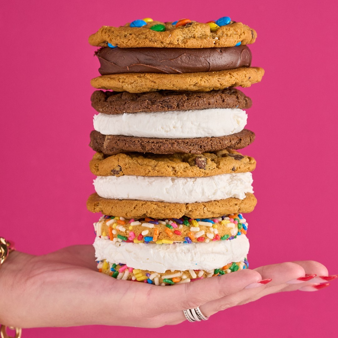 Great American Cookies ice cream cookies